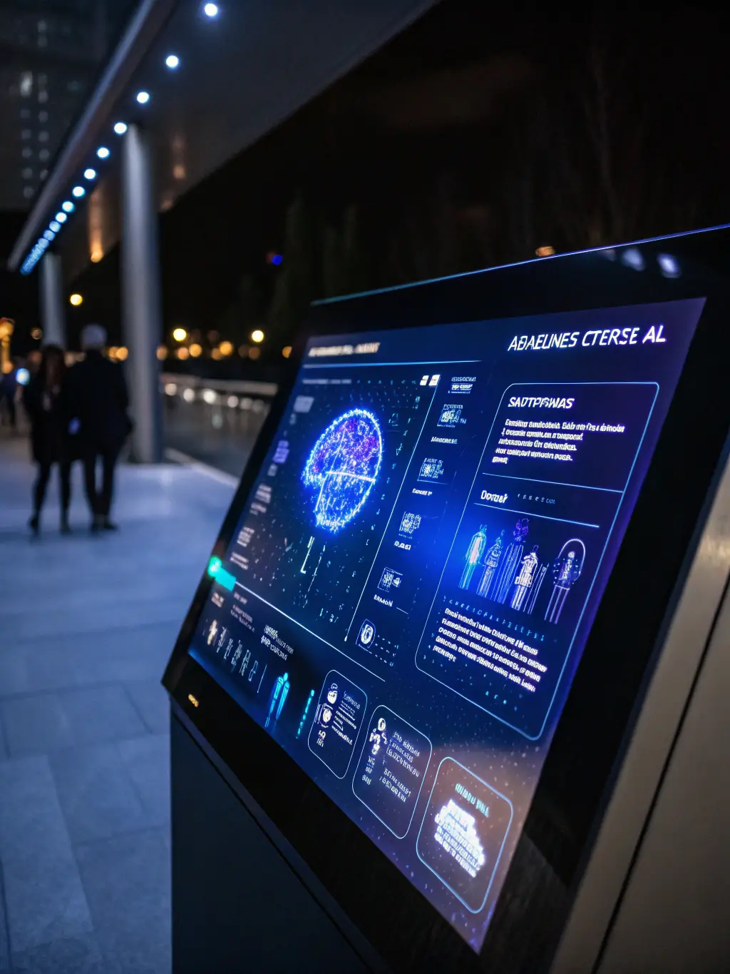 A detailed image of the IntraAI dashboard, showcasing its user-friendly interface with various customization options for the AI chatbot.